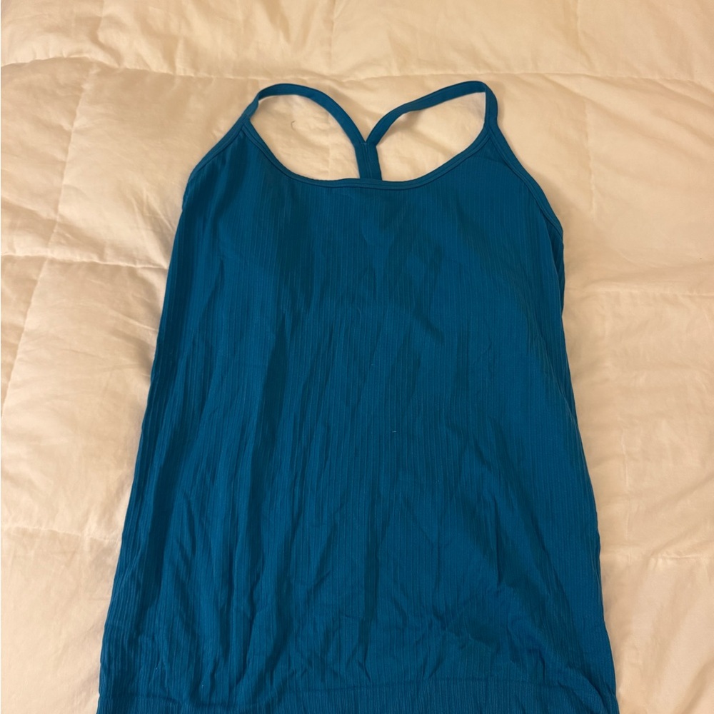 CRZ YOGA Blue Tank Top